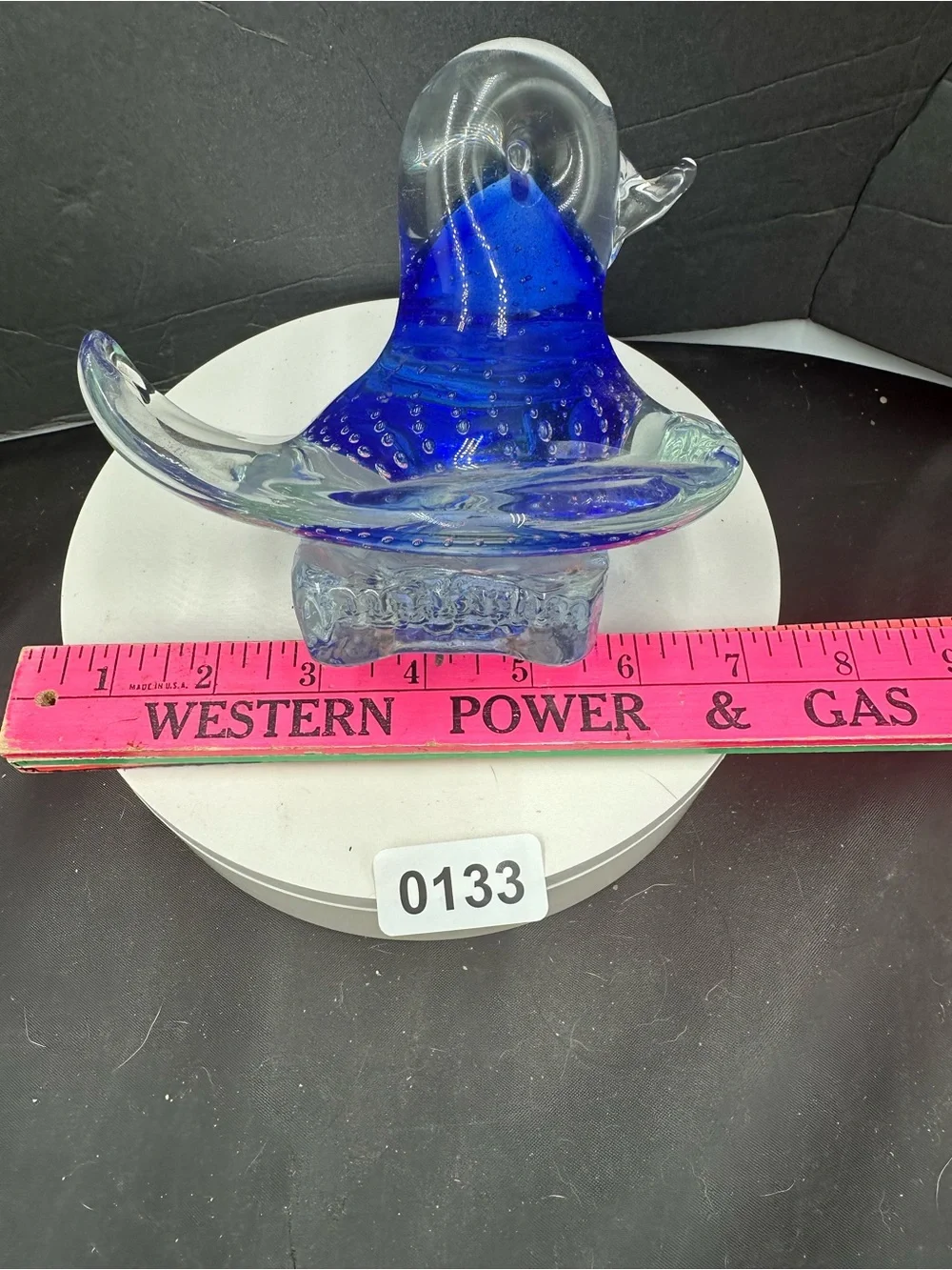 Murano Or Murano Style Blue Bird Up BB